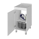Darwin Freestanding Utility Tub and Sink Cabinet with One Door by HouseOfZazla