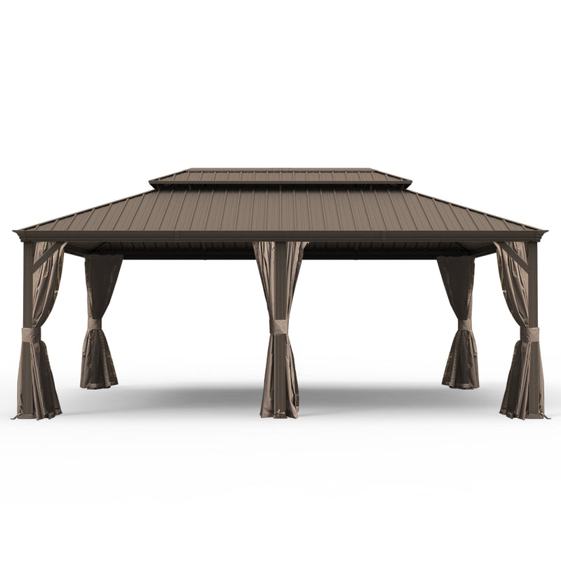 14' X 20' Hardtop Gazebo with Upgraded Features
