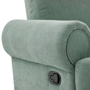 Manual Swivel Recliner Rocker Chair With Adjustable Backrest by HouseOfZazla