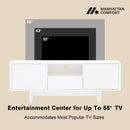 Ella - TV Stand With Adjustable Shelves by HouseOfZazla