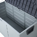 All Weather UV Pool Deck Box Storage Shed Bin with Wheels by HouseOfZazla