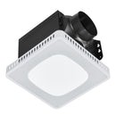 Bathroom Exhaust Fan with Seven Colors RGB Lights and Low Noise by HouseOfZazla