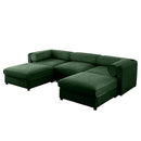 Contemporary Elegant Sofa With Storage And Ottoman by HouseOfZazla