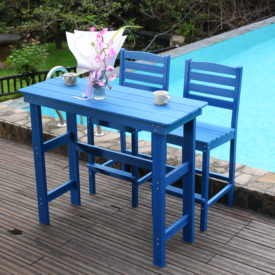 HDPE Outdoor Dining and Bar Table, photo 4 of 10