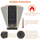 500W Portable Electric Heater PTC Ceramic Heating Space Heater Overheating Tip Over Protection 3S Heating Space For 322 Sq FT Home Office Use by GBruno Store