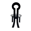 Key Design, Dining Chairs (Set of 2) - White / Black by HouseOfZazla
