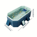 2.1m PVC Folding Pool (Not Inflatable)