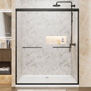 56"-60" W x 72" H Matte Shower Door by HouseOfZazla