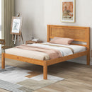Platform Bed Frame With Headboard by HouseOfZazla