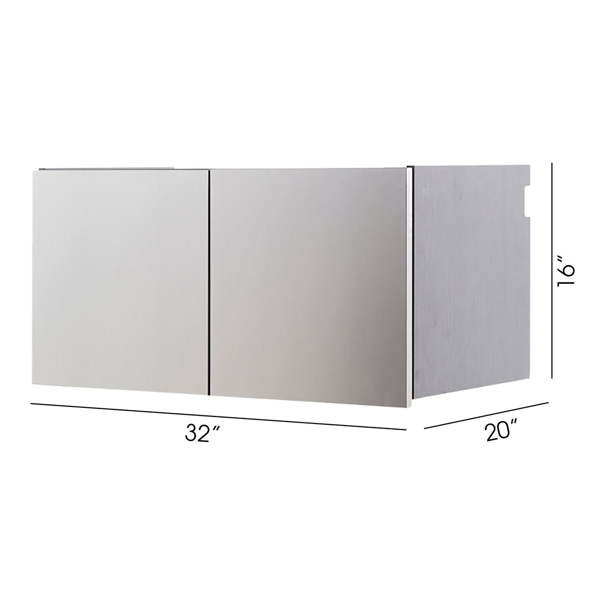 Nova Series - Wall Mounted Garage Cabinet - Dark Gray, photo 11 of 11