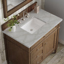 James Martin Brittany 36" Single Bathroom Vanity, Saddle Brown