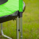 15Ft Trampoline With Basketball Hoop Inflator And Ladder (Inner Safety Enclosure) by HouseOfZazla