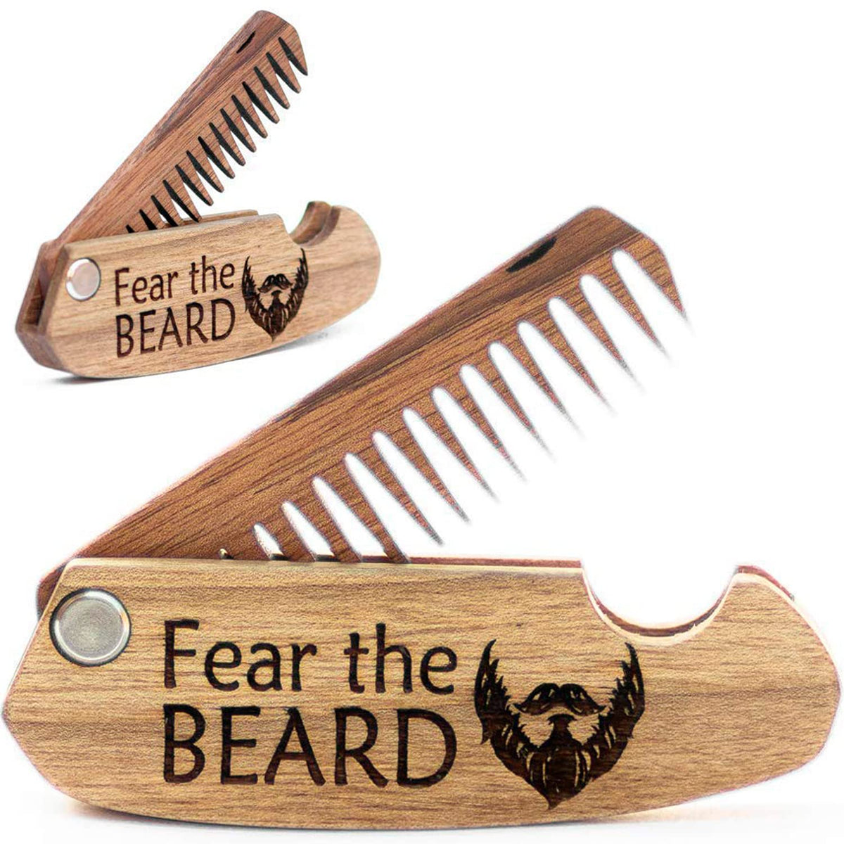 Wooden Beard Comb – Fear the Beard, photo 5 of 14