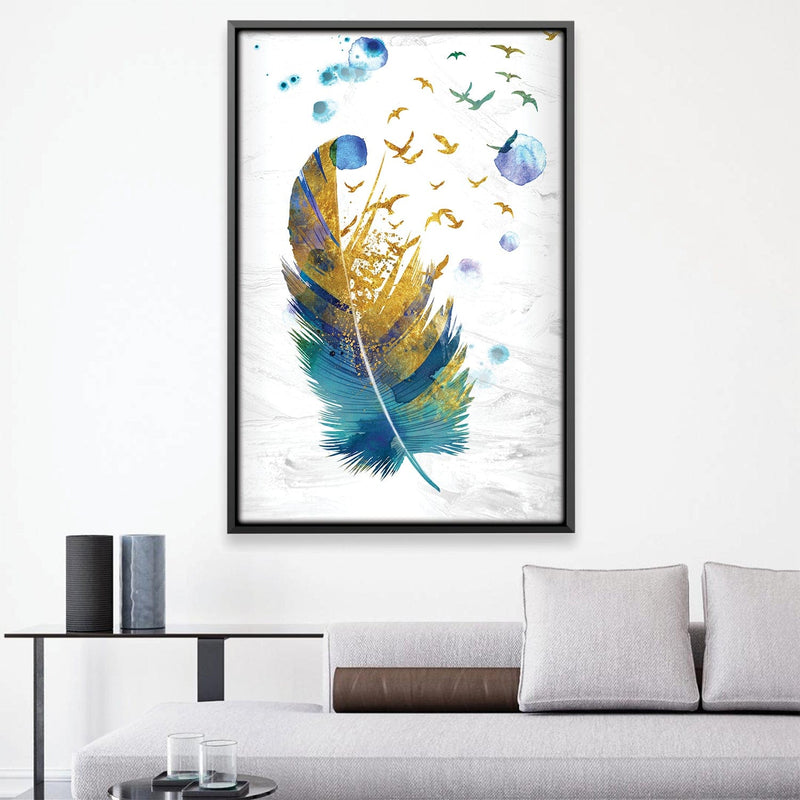 Feathered Strokes Canvas