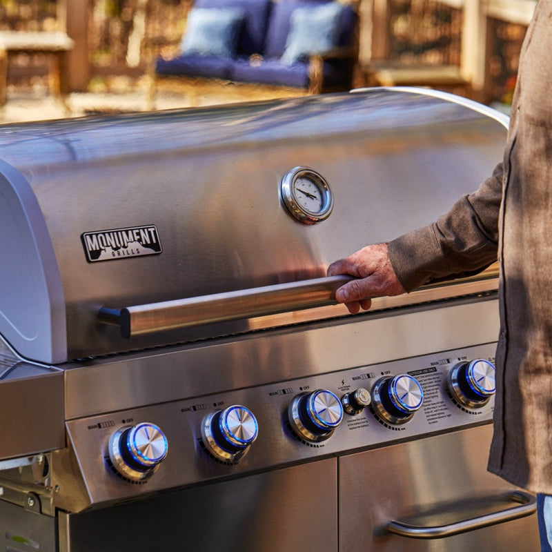 77352 | Full Stainless Propane Gas Grill