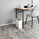 Trash Can - Rectangle - Steel + Wood by Yamazaki Home