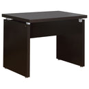Extension Desk With Floating Top Design - Brown by HouseOfZazla