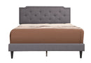 Button Tufted Bed Charming For Cozy Spaces by Unique Piece Furniture