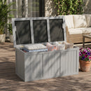 Outdoor Deck Box, Storage With Seat & Table Top by HouseOfZazla
