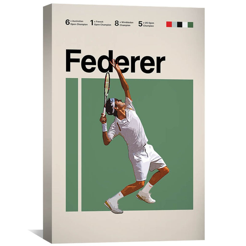 Federer Stats Canvas