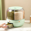 360° Rotating Grain Storage Container