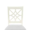 5-Piece 62x35.2inch Extendable Rubber Wood Dining Table Set with X-shape Legs,Console Table with Two 8.8Inch-Wide Flip Lids and Upholstered Dining Chairs, Beige