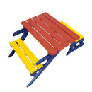 Kids Multi-Functional Arm Chair, Table With 2 Benches All-In-One Set by Unique Piece Furniture