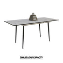 Modern Extendable Dining Table And Chair Set For 2 - 6 People by HouseOfZazla