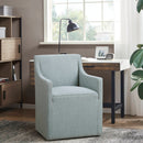 Traditional Skirted Dining Arm Chair by Unique Piece Furniture