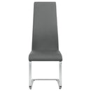 High Back Side Chairs Dining Chairs With Padded Upholstery (Set of 4)