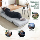 Foldable Single Chair Sofa Bed With Pillow, Easy To Store, Breathable And Wearable by HouseOfZazla