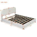 Upholstered Platform Bed With Hydraulic Storage System by HouseOfZazla