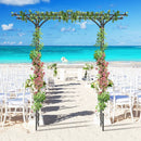 Beach Tent Sun Shelter with Canopy with Extended Floor and Vent Windows by DirectDeals