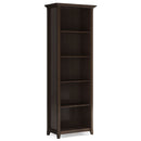 Acadian - 5 Shelf Bookcase, Handcrafted by HouseOfZazla