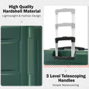 2 Piece Luggage Set With Bags Expanable Spinner Wheels ABS Lightweight Suitcase With Tsa Lock 20" / 24" by HouseOfZazla