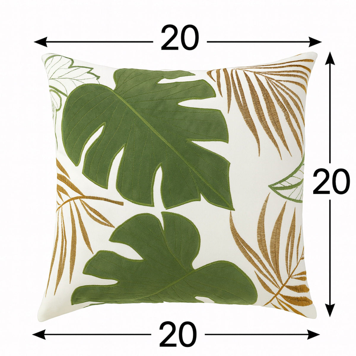 Autumn Vibes Leaf Accent Pillow, photo 34 of 35
