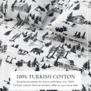 Turkish Cotton Flannel Sheet - Lakeview Collection by Great Bay Home