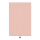 Female Line Art Canvas