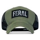 Feral Vintaged Patch Snapback Hat