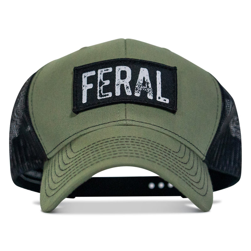 Feral Vintaged Patch Snapback Hat
