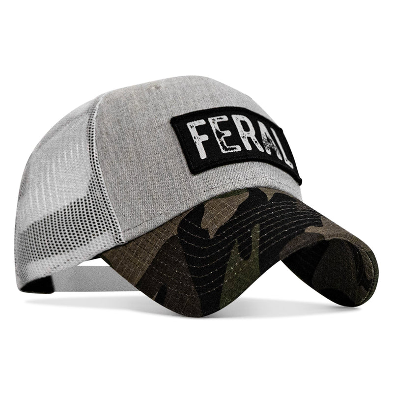 Feral Vintaged Patch Snapback Hat