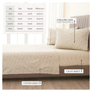Striped Sheet Set - Evette Collection by Great Bay Home