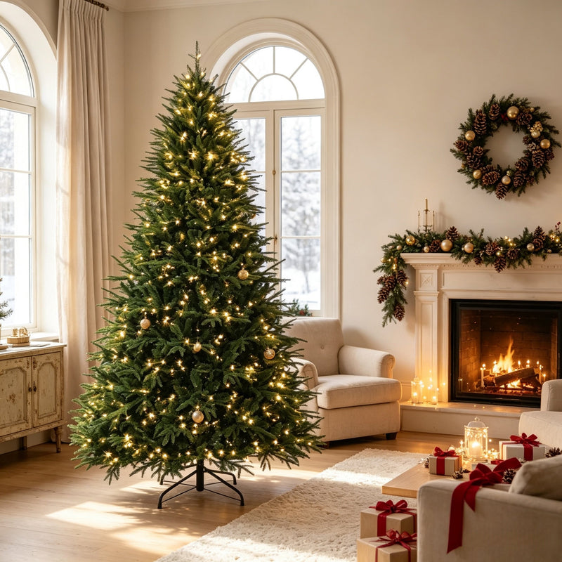 Festive Easy-Setup Artificial Christmas Tree, photo 2 of 9