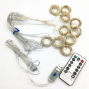 GobekUsa Festive USB Fairy Lights Curtain Set