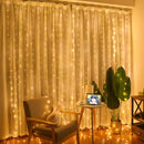 GobekUsa Festive USB Fairy Lights Curtain Set