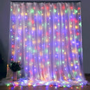 GobekUsa Festive USB Fairy Lights Curtain Set
