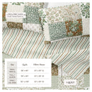 Floral Patchwork Quilt Set - Damia Collection by Great Bay Home