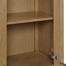James Martin Breckenridge Linen Cabinet, Light Natural Oak