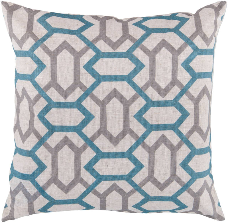 Clavier Medium Gray Pillow Cover