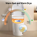 Unique Smart One-Piece Toilet with Bidet and Auto Seat by HouseOfZazla